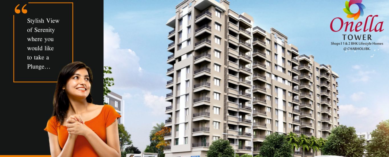 Onella Tower @ Charholi, Pune by Sahara Constructions